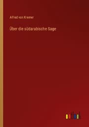 Cover von Über die südarabische Sage
