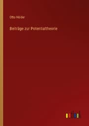 Cover von Beiträge zur Potentialtheorie