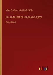 Cover von Bau und Leben des socialen Körpers