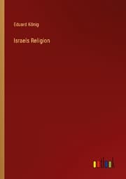 Cover von Israels Religion