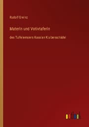 Cover von Materln und Votivtaferln
