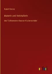 Cover von Materln und Votivtaferln