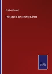 Cover von Philosophie der schönen Künste