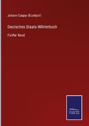 Cover von Deutsches Staats-Wörterbuch