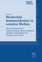 Cover von Hochschulkommunikation in sozialen Medien