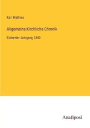 Cover von Allgemeine Kirchliche Chronik