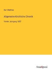 Cover von Allgemeine Kirchliche Chronik