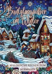 Cover von Buntglaszauber im Winter