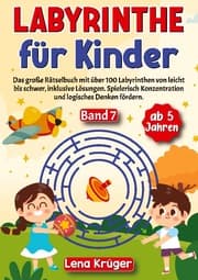 Cover von Labyrinthe für Kinder ab 5 Jahren - Band 7