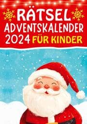 Cover von Rätsel Adventskalender 2024 für Kinder