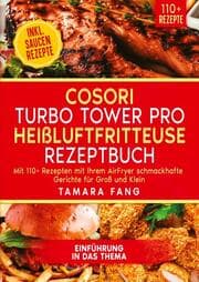 Cover von COSORI Turbo Tower Pro Heißluftfritteuse Rezeptbuch
