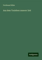 Cover von Aus dem Tonleben unserer Zeit