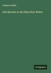 Cover von Drei Monate in der libyschen Wüste