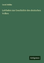 Cover von Leitfaden zur Geschichte des deutschen Volkes