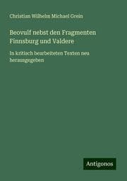 Cover von Beovulf nebst den Fragmenten Finnsburg und Valdere
