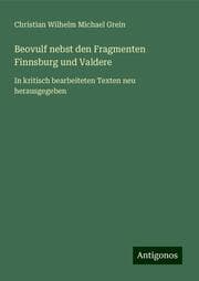 Cover von Beovulf nebst den Fragmenten Finnsburg und Valdere