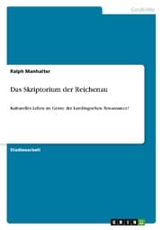 Cover von Das Skriptorium der Reichenau