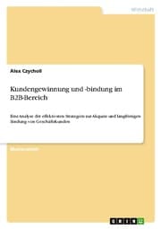 Cover von Kundengewinnung und -bindung im B2B-Bereich