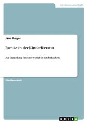 Cover von Familie in der Kinderliteratur