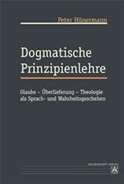 Cover von Dogmatische Prinzipienlehre