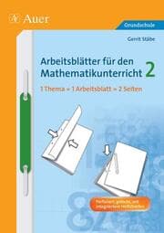 Cover von Arbeitsblätter für den Mathematikunterricht 2