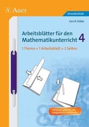 Cover von Arbeitsblätter für den Mathematikunterricht 4