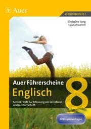 Cover von Auer Führerscheine Englisch 8