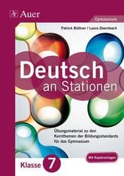 Cover von Deutsch an Stationen Klasse 7