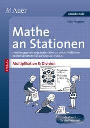 Cover von Mathe an Stationen Spezial Multiplikation & Division
