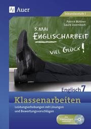 Cover von Klassenarbeiten Englisch 7