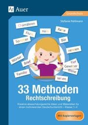 Cover von 33 Methoden Rechtschreibung