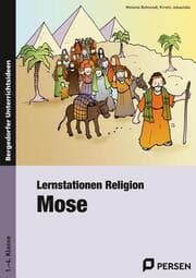 Cover von Lernstationen Religion: Mose