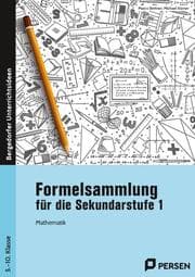 Cover von Formelsammlung für die Sekundarstufe 1