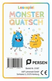 Cover von Lesespiel Monster-Quatsch