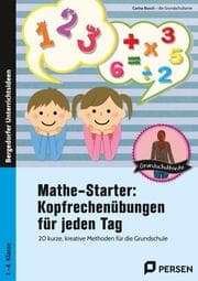Cover von Mathestarter - Kopfrechenübungen für jeden Tag