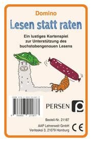 Cover von Domino: Lesen statt raten