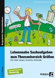 Cover von Lebensnahe Sachaufgaben zum Themenbereich Größen