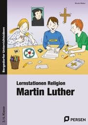 Cover von Lernstationen Religion: Martin Luther