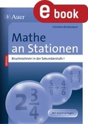 Cover von Mathe an Stationen