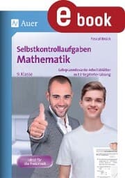 Cover von Selbstkontrollaufgaben Mathematik Klasse 9
