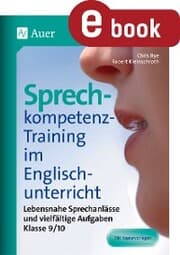 Cover von Sprechkompetenz-Training im Englischunterricht 9-1