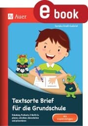Cover von Textsorte Brief für die Grundschule