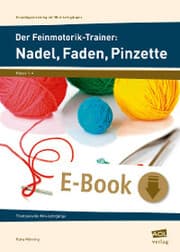 Cover von Der Feinmotorik-Trainer: Nadel, Faden, Pinzette