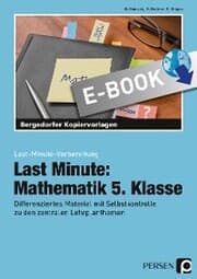 Cover von Last Minute: Mathematik 5. Klasse