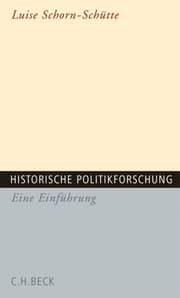 Cover von Historische Politikforschung