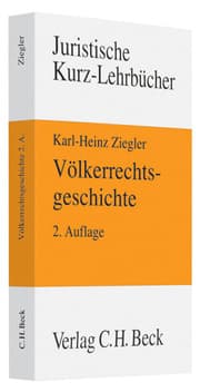 Cover von Völkerrechtsgeschichte