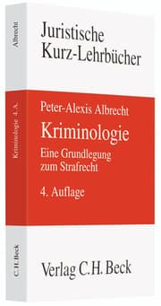 Cover von Kriminologie