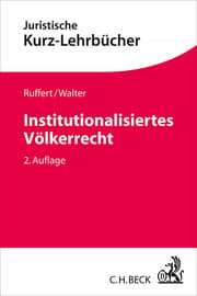 Cover von Institutionalisiertes Völkerrecht