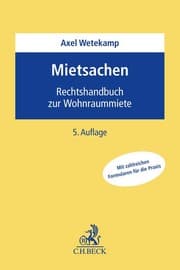 Cover von Mietsachen