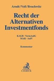 Cover von Recht der Alternativen Investments